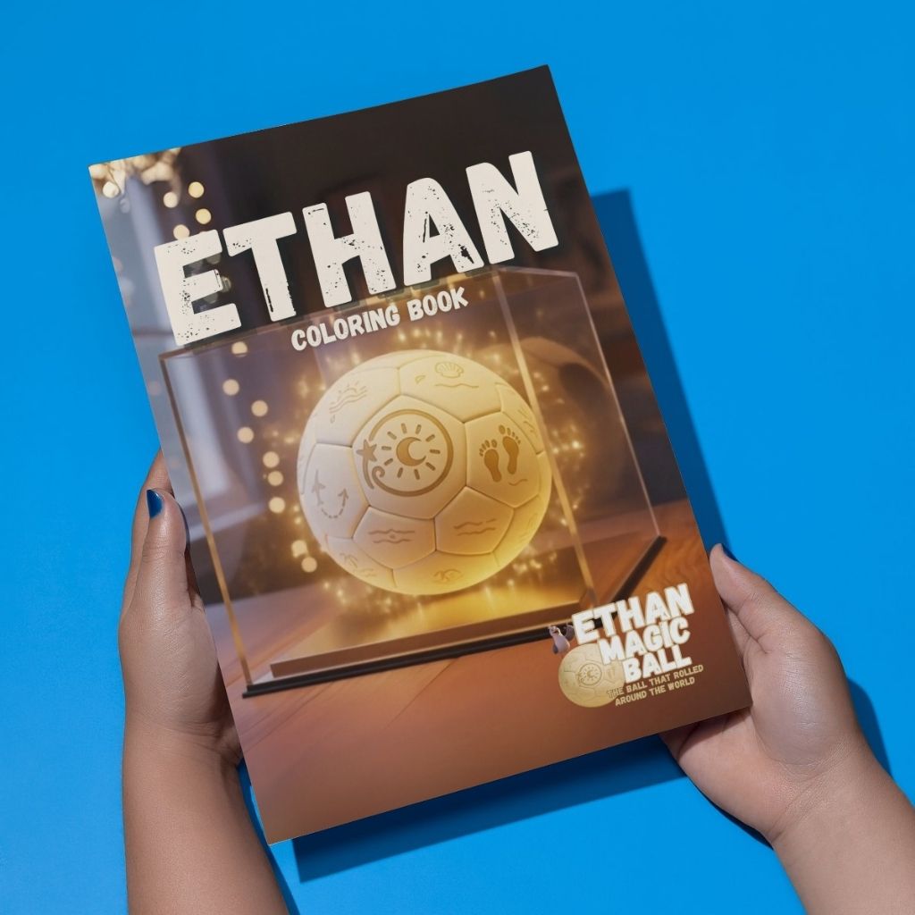 Ethan the Magic Ball (Coloring Book)