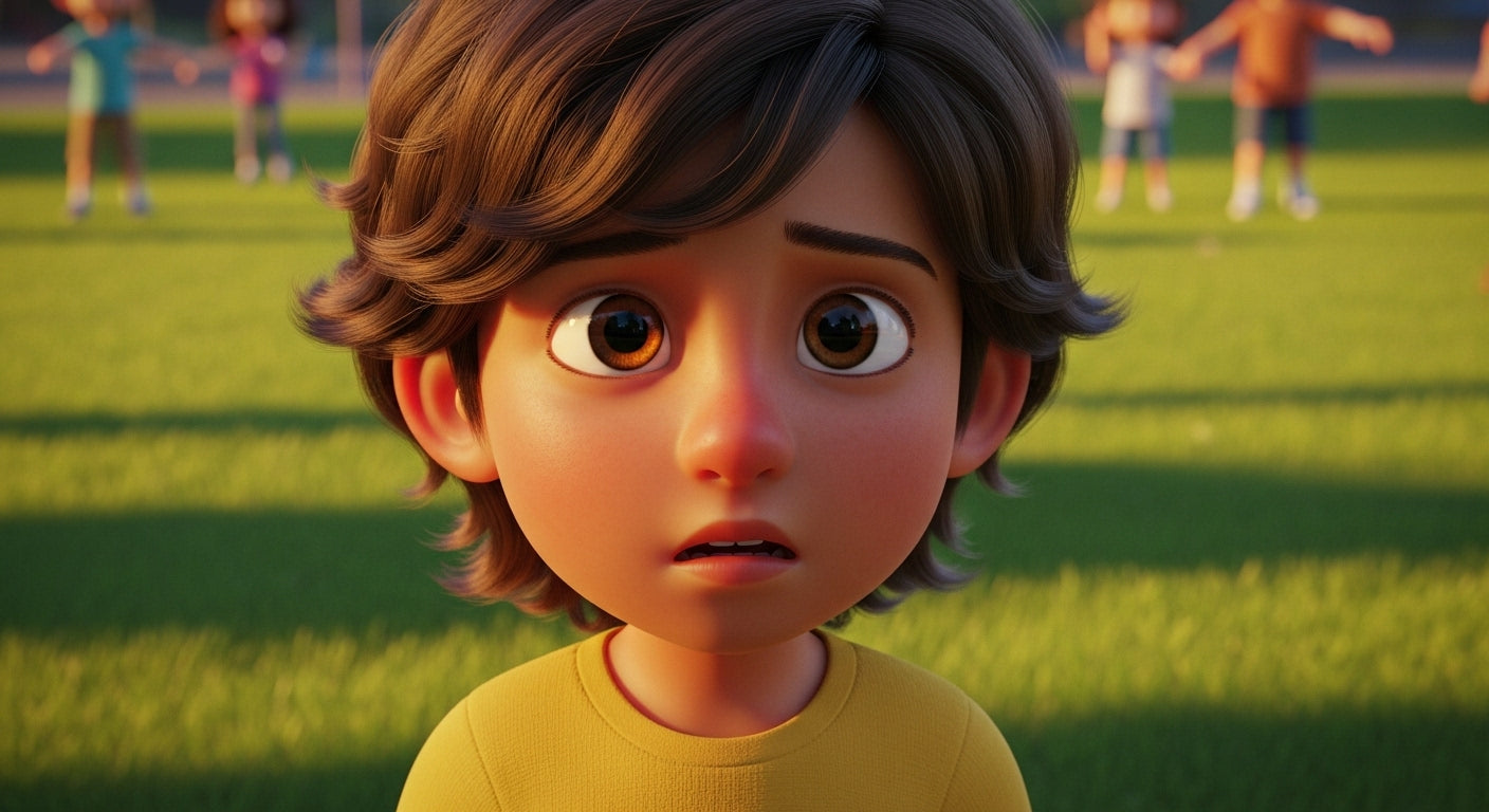 Luca – First Day Jitters – Ethan the Magic Ball