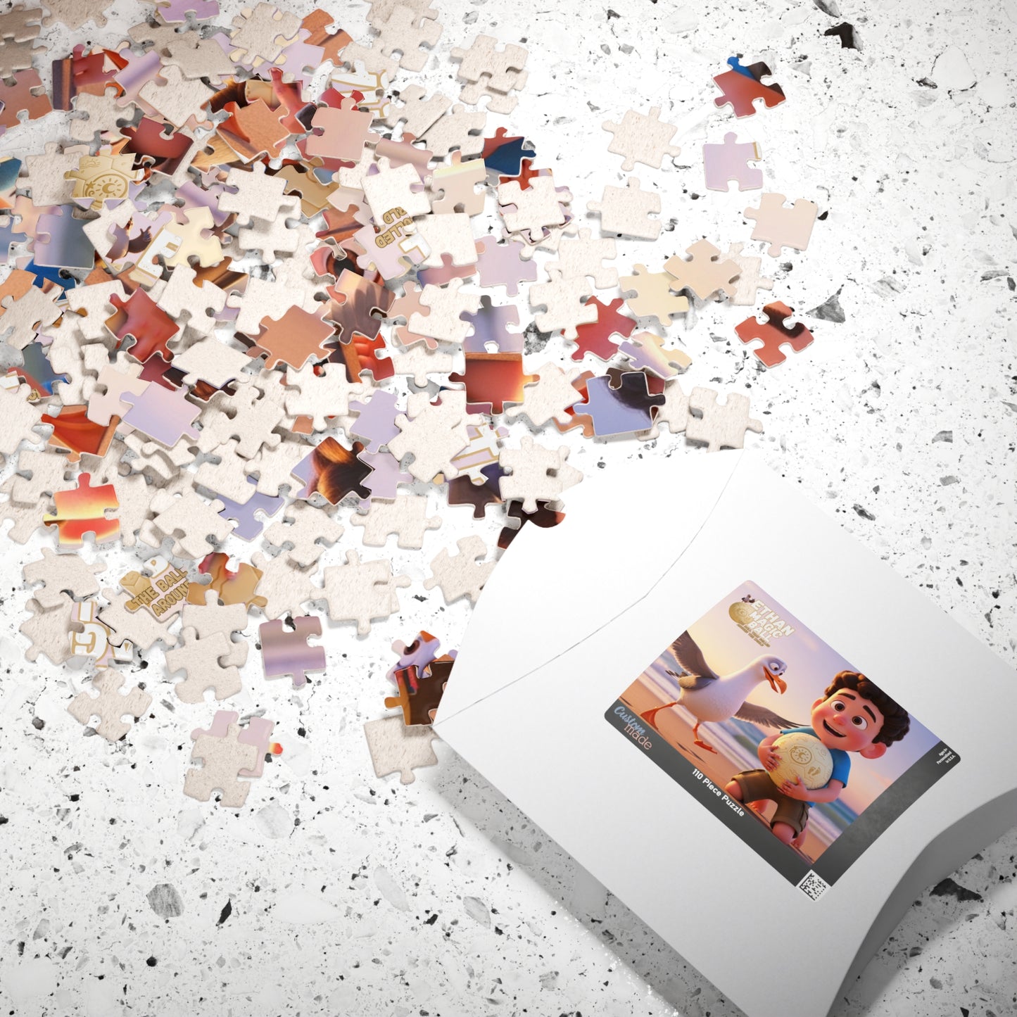 Fun Family Puzzle with Ethan and Magic Ball Design