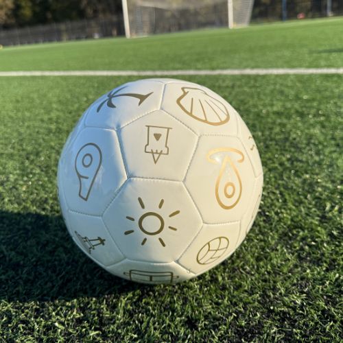 The real Ethan the Magic Soccer Ball