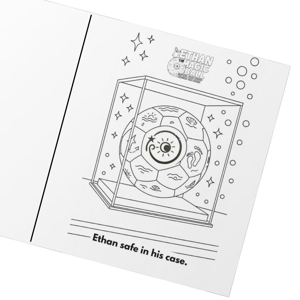 Ethan the Magic Ball (Coloring Book)