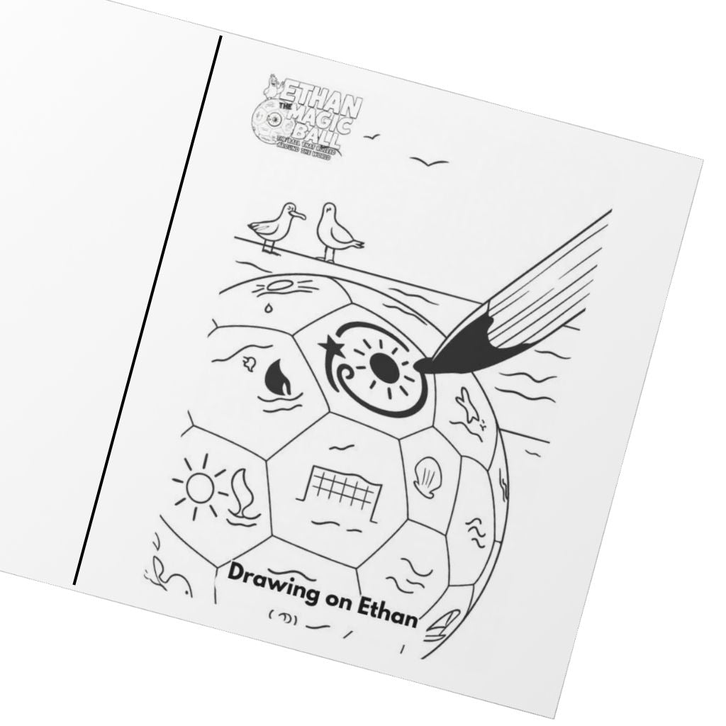 Ethan the Magic Ball (Coloring Book)
