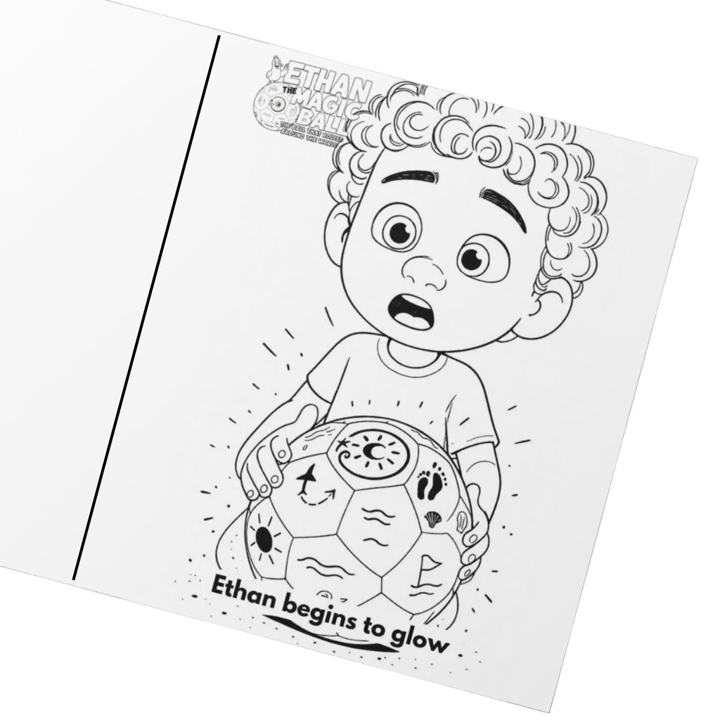 Ethan the Magic Ball (Coloring Book)